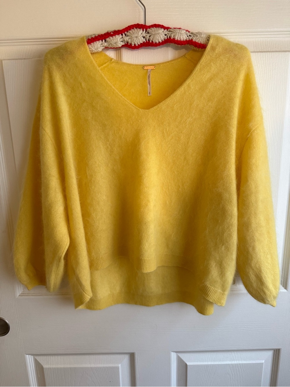 NWT- Free People Ava Brushed Cashmere Pullover - Open to offers